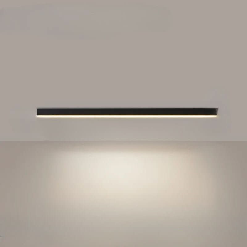 Minimalist LED ceiling light, Scandinavian design, energy-efficient for smart homes.