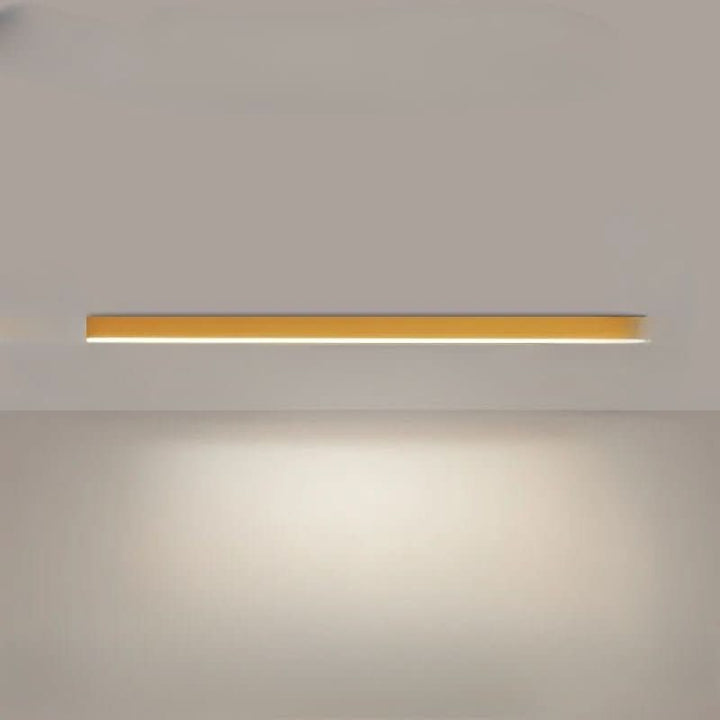 Sleek LED flush mount lamp, Scandinavian aesthetic, energy-saving for modern interiors.