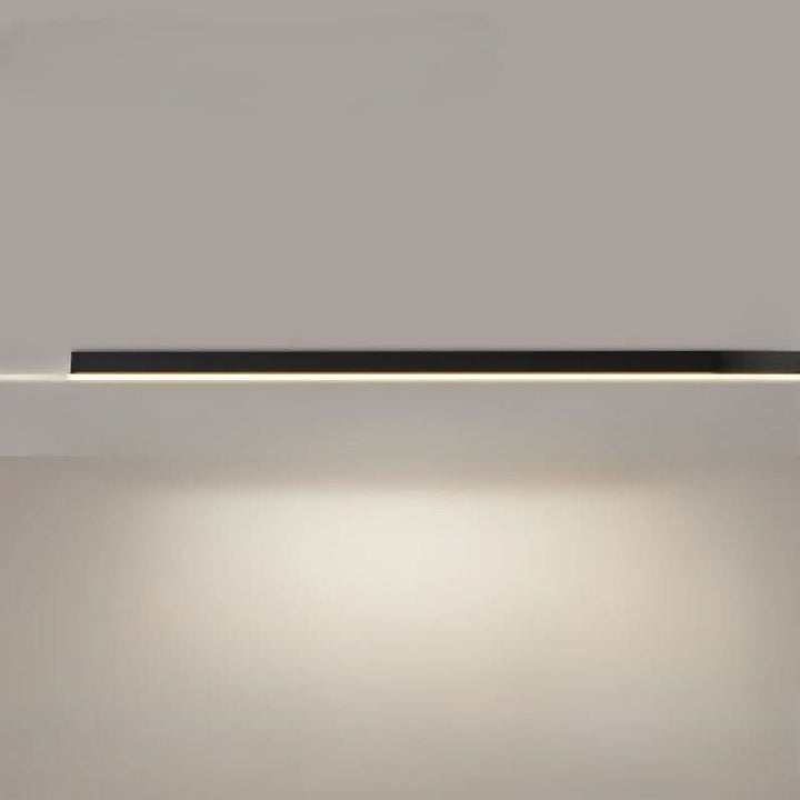 Contemporary LED ceiling lamp, dimmable, flush mount, for bright modern homes.