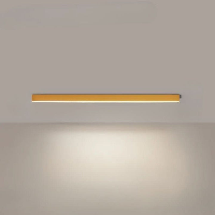 Minimalist acrylic LED flush mount light, Scandinavian design for elegant home decor.