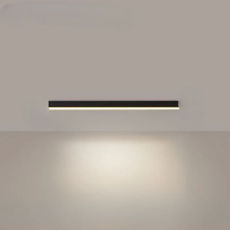 Modern LED ceiling fixture, flush mount, acrylic, for bright contemporary home decor.