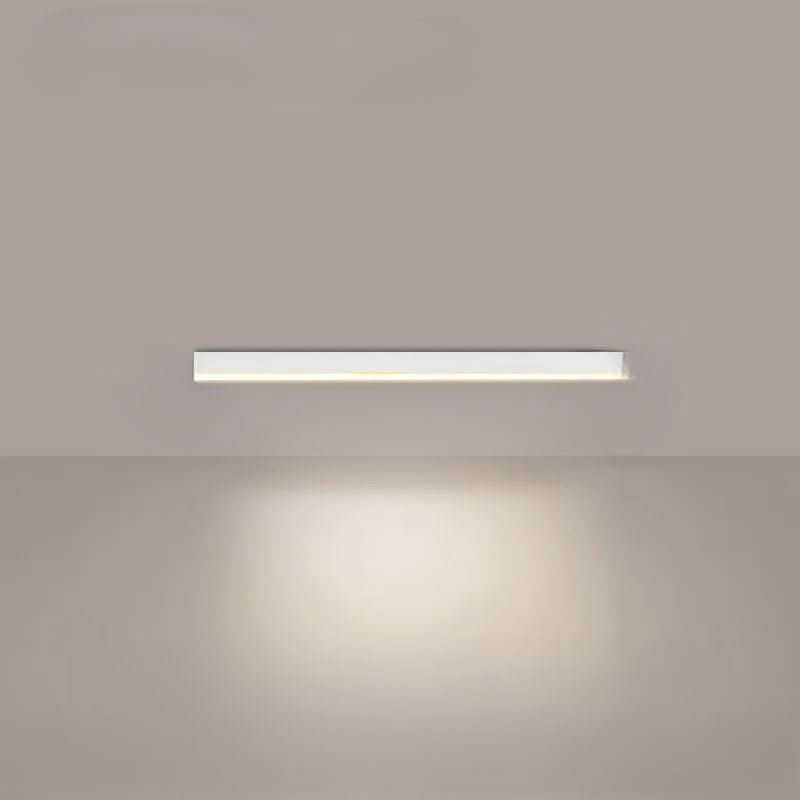 Flush mount LED light fixture, sleek acrylic design for modern interiors & home decor.