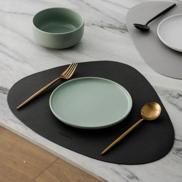 Sleek matte black cutlery set, perfect for contemporary kitchen and home decor.