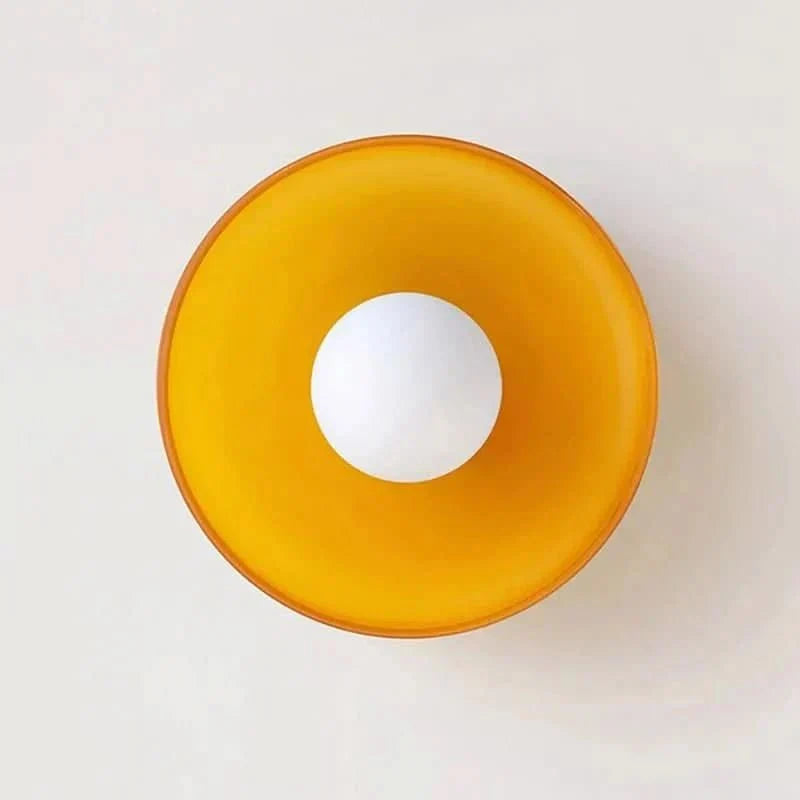 Accent Nordic ceiling light, modern design creating ambient light for chic home decor.