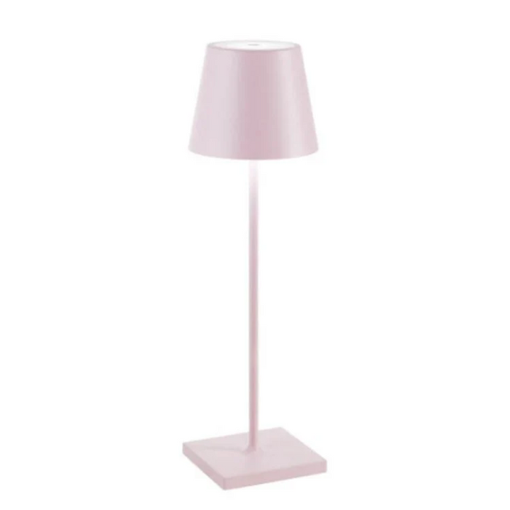 Wireless modern LED lamp for stylish home lighting. Portable & touch-sensitive.