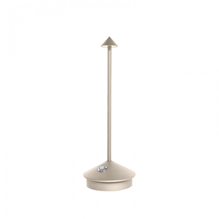 Rechargeable LED accent light, portable & cordless for modern home & outdoor decor.