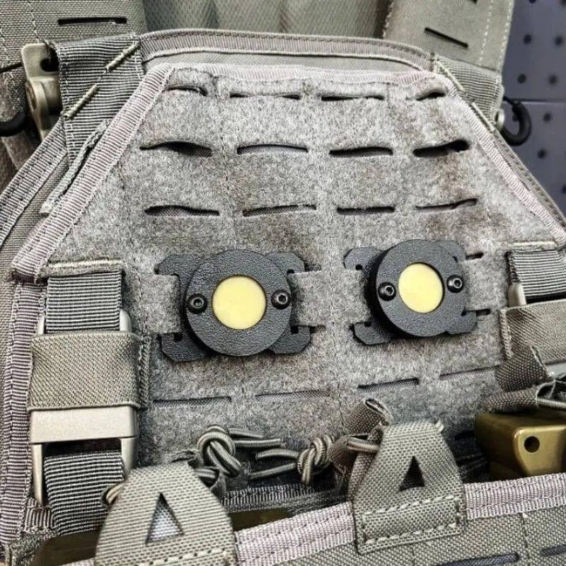 Compact Molle outdoor gear insect repellent attachment for easy carry on tactical backpacks
