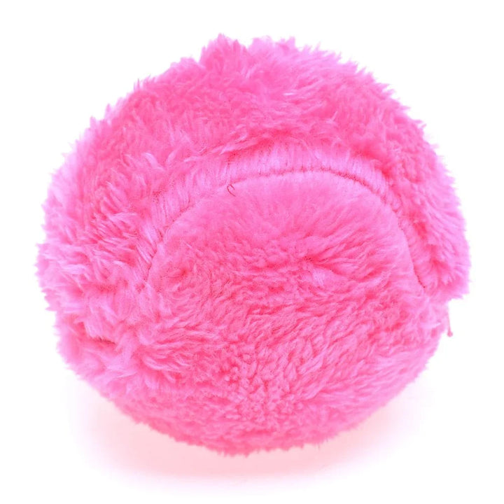 Durable rolling dog toy ball, a boredom buster for indoor & outdoor active pet play.