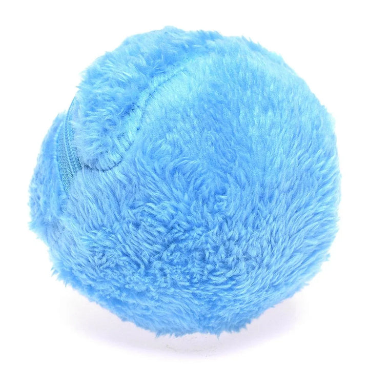 Vibrant interactive dog toy ball, promoting mental stimulation & anxiety relief for pets.