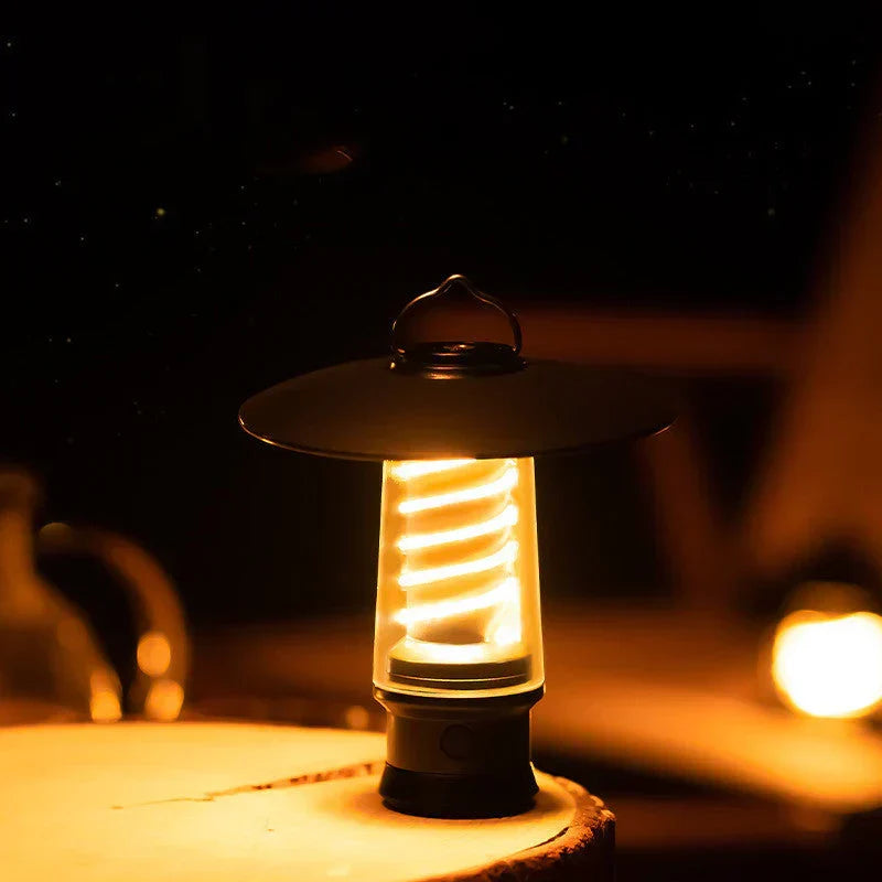 Compact NovaBeam portable LED lantern, ideal for hiking, camping, and emergency preparedness. Bright outdoor light.