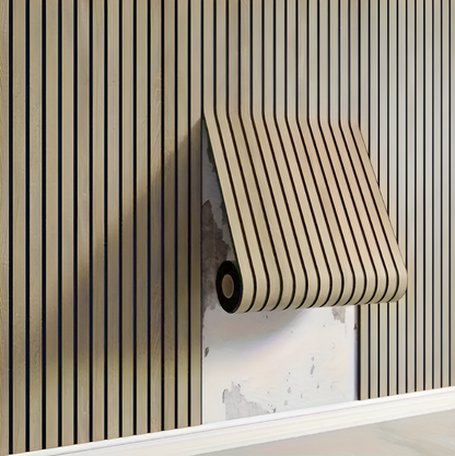 Pannelli murali 3D autoadesivi in effetto legno con texture realistica, facili da applicare, per ambienti caldi e accoglienti