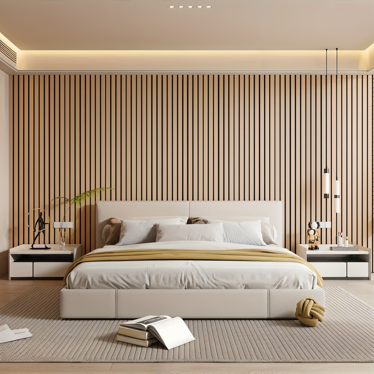 Pannelli murali 3D autoadesivi in effetto legno con texture realistica, facili da applicare, per ambienti caldi e accoglienti