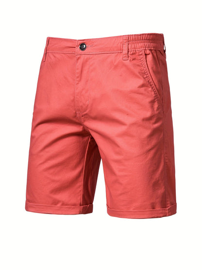 "Pantaloncini da uomo eleganti, versatili e comodi in tonalità vivaci, adatti per ogni occasione."