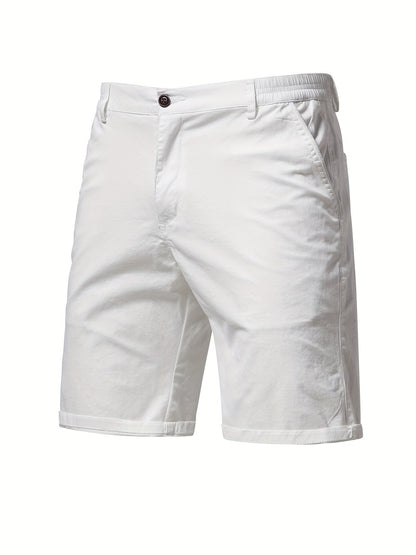 "Pantaloncini da uomo eleganti, versatili e comodi in tonalità vivaci, adatti per ogni occasione."