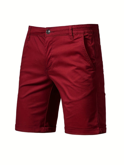 "Pantaloncini da uomo eleganti, versatili e comodi in tonalità vivaci, adatti per ogni occasione."