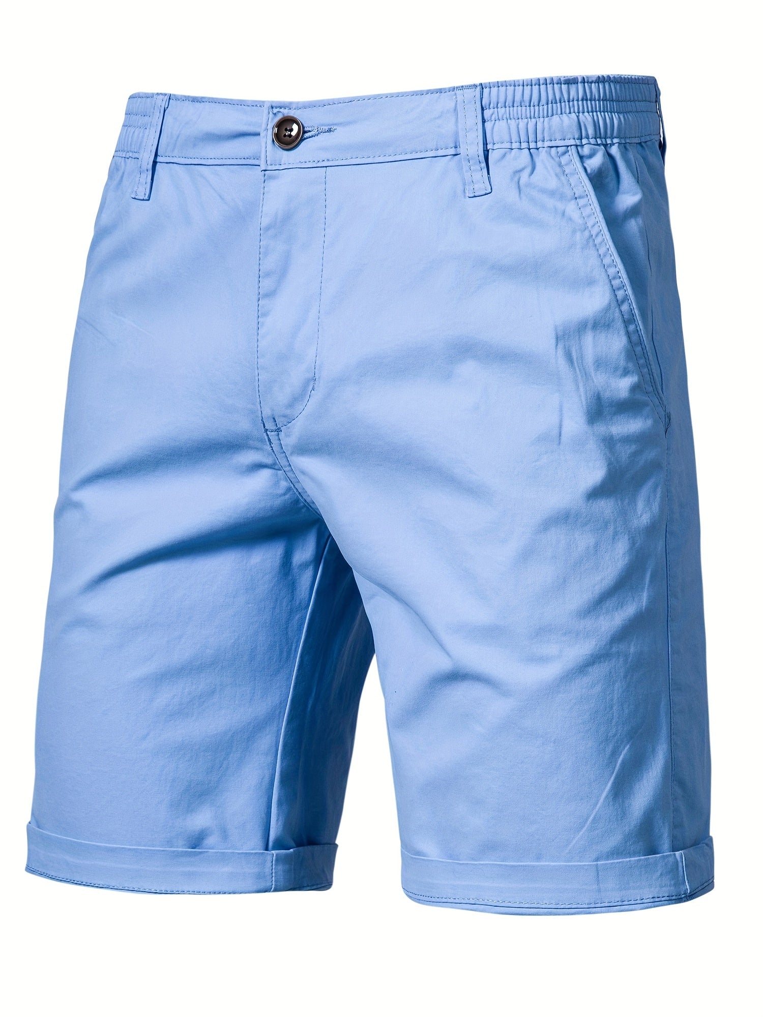 "Pantaloncini da uomo eleganti, versatili e comodi in tonalità vivaci, adatti per ogni occasione."