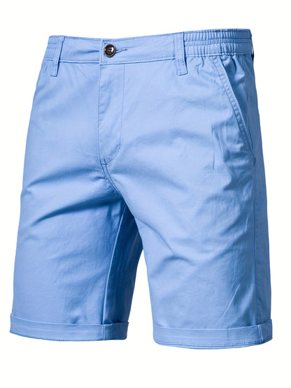 "Pantaloncini da uomo eleganti, versatili e comodi in tonalità vivaci, adatti per ogni occasione."