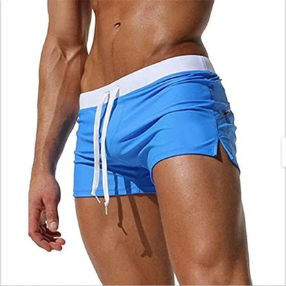 "Pantaloncini mare uomo asciugatura rapida, vari colori vivaci, piscina o spiaggia, design moderno e confortevole."