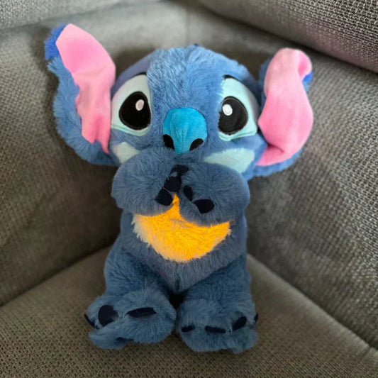 "Peluche Stitch calmante unisex morbido, texture ultra-soffice, adatto a bambini e adulti per relax e conforto"