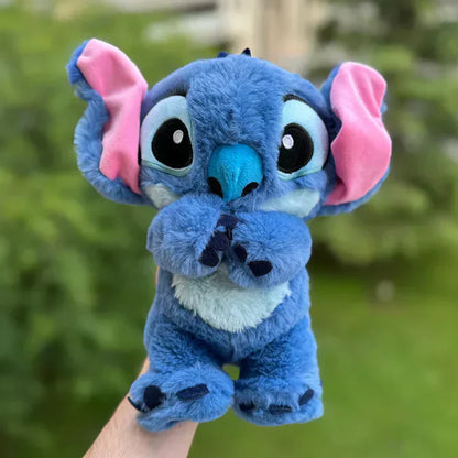 "Peluche Stitch calmante unisex morbido, texture ultra-soffice, adatto a bambini e adulti per relax e conforto"