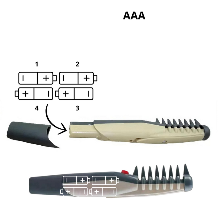 Gentle cat grooming tool: a pet fur trimmer that keeps fur neat, healthy, and free of mats and shedding.
