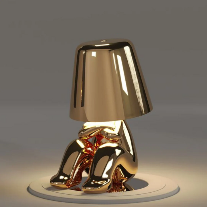 Rechargeable portable LED lamp, playful, dimmable for ultimate flexibility.