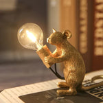 Sitting Mouse / Gold