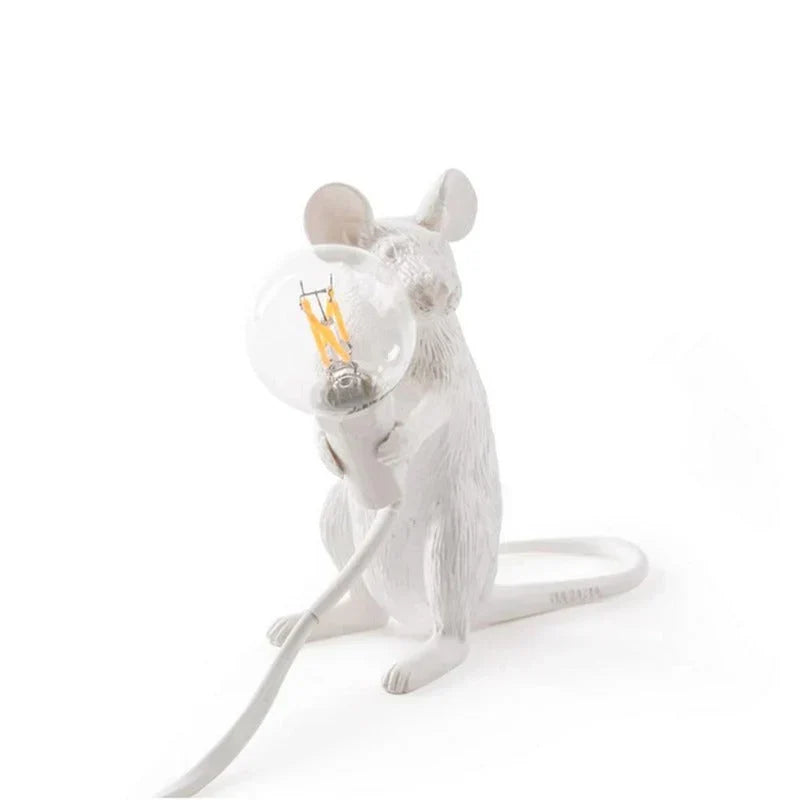 Unisex decorative LED mouse lamp, perfect novelty lighting for any whimsical home or office.
