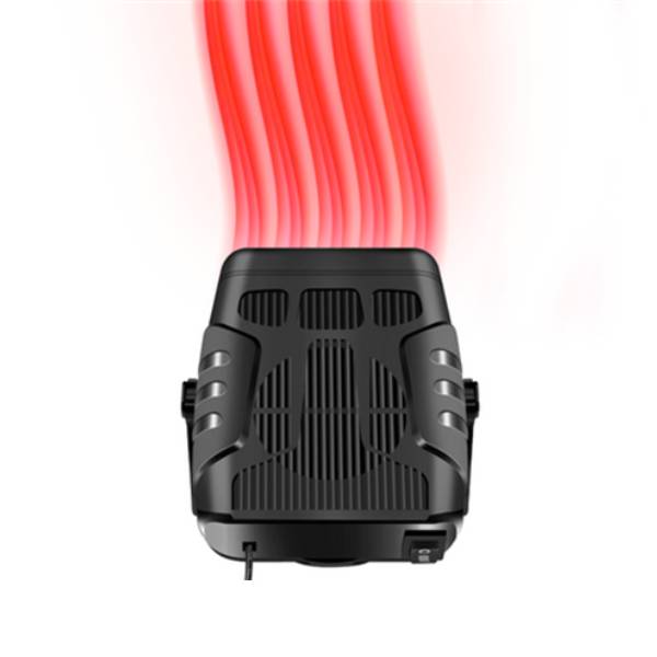 Get fast warmth with this 12V portable car heater & defroster. A must-have vehicle accessory for cold weather.
