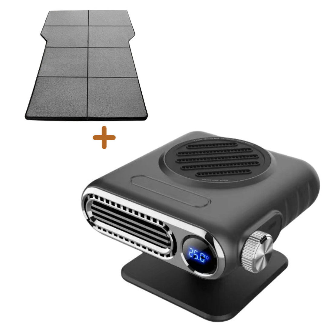 Durable portable automotive heater (12V/24V), designed for tough winter conditions