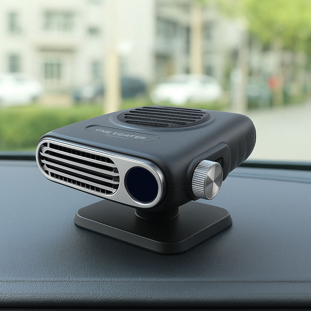 Windshield defroster, 12V portable heater, melting ice for better road vision