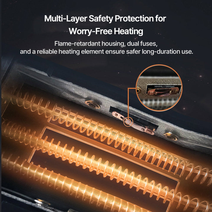 Efficient car defogger and heater, perfect for winter driving conditions, easy install