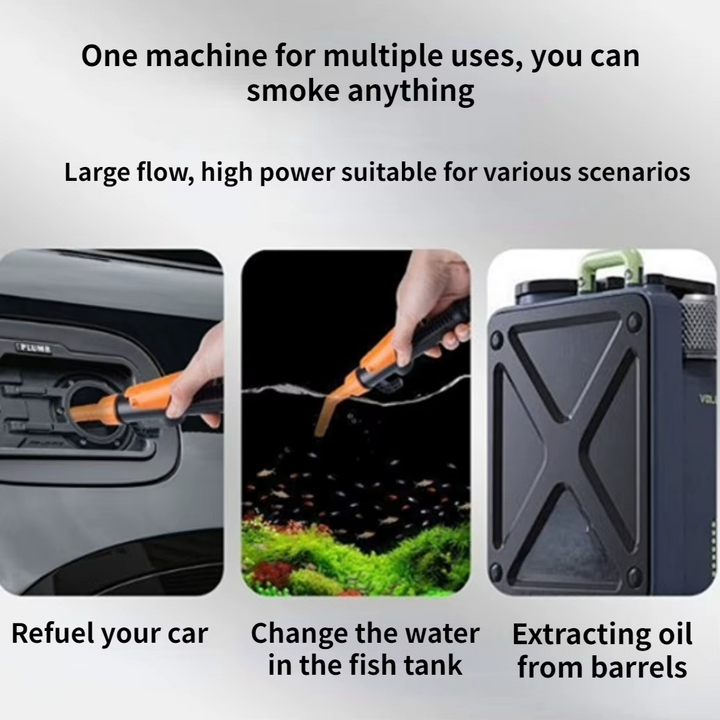 Battery-powered liquid transfer pump for oil, fuel, & various fluids. Essential automotive & marine tool.
