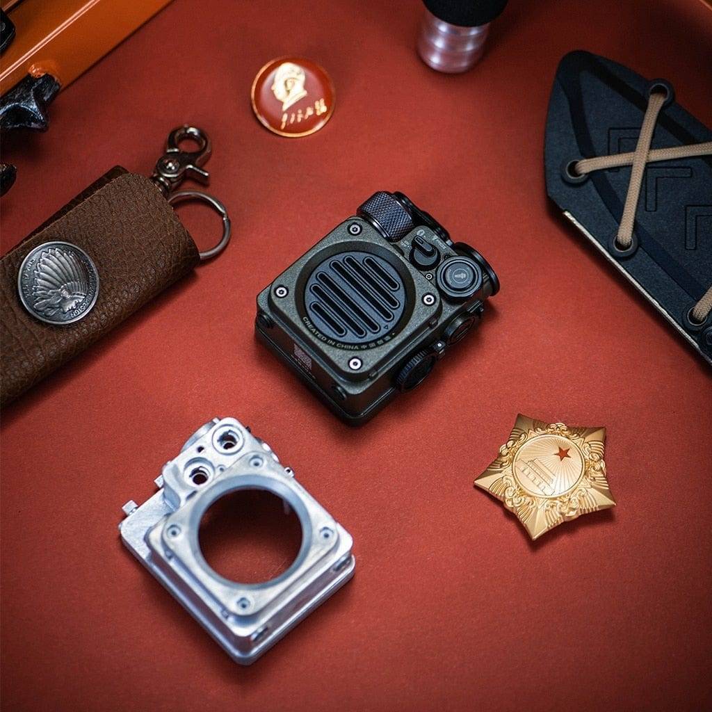 Stylish retro wireless speaker, Bluetooth 5.0, a must-have for portable audio enthusiasts