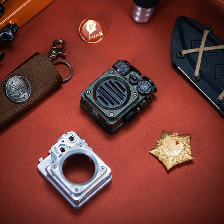 Stylish retro wireless speaker, Bluetooth 5.0, a must-have for portable audio enthusiasts