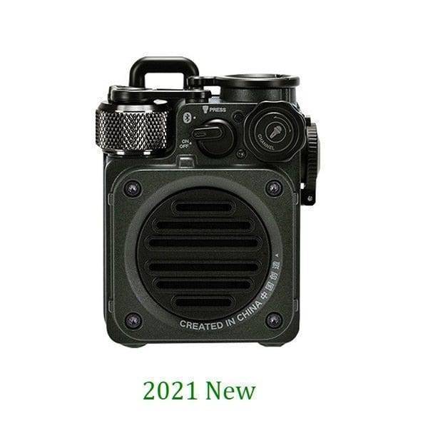 Camping gear essential: portable Bluetooth 5.0 speaker, delivering crisp wireless sound
