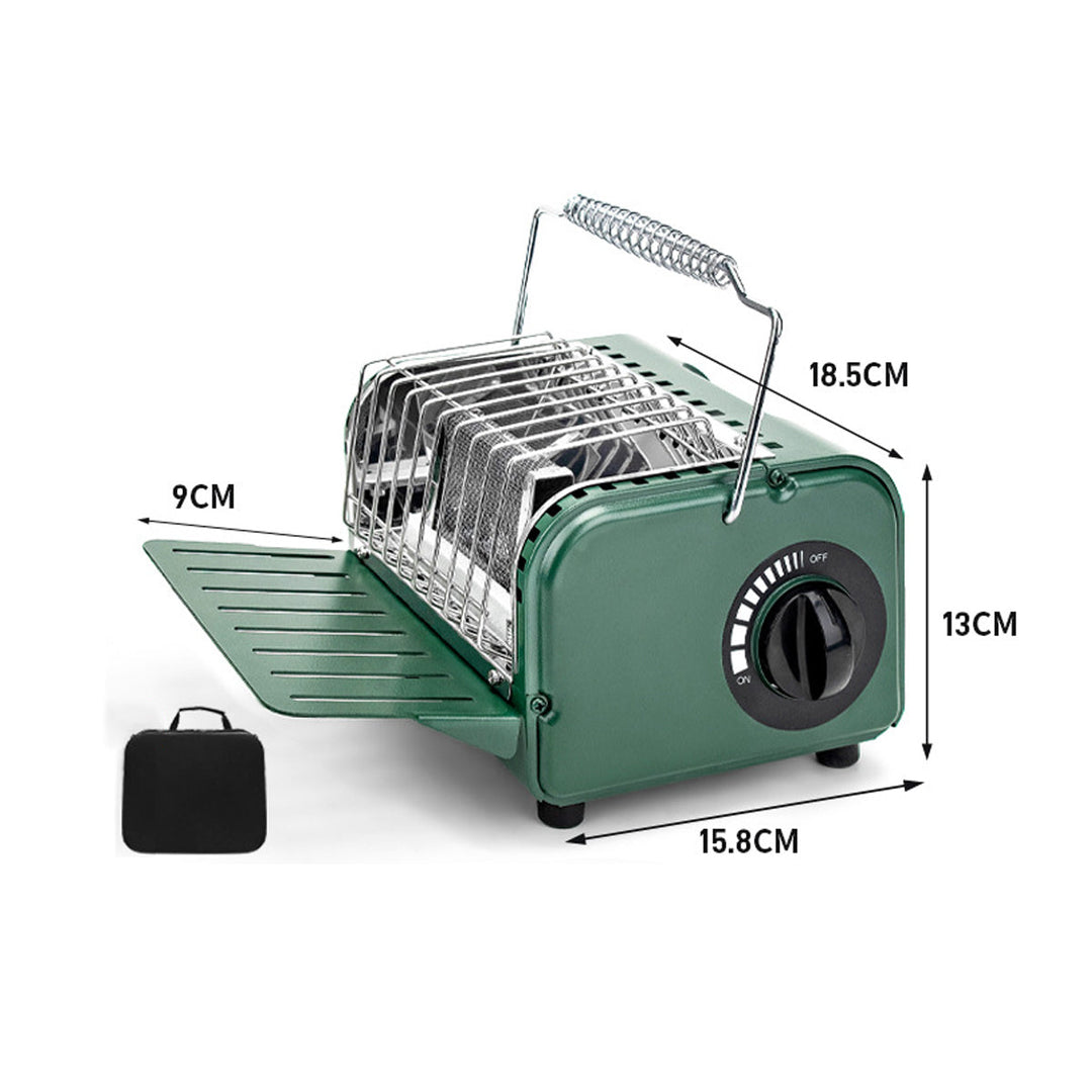 Butane warmer, perfect for camping, survival, and all cold-weather outdoor activities