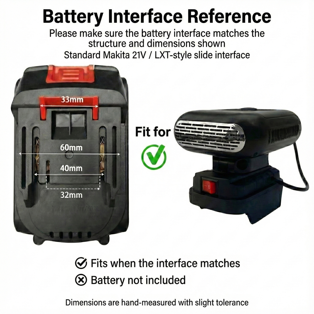 Versatile portable car heater, an essential electric defroster and travel heater for all vehicles
