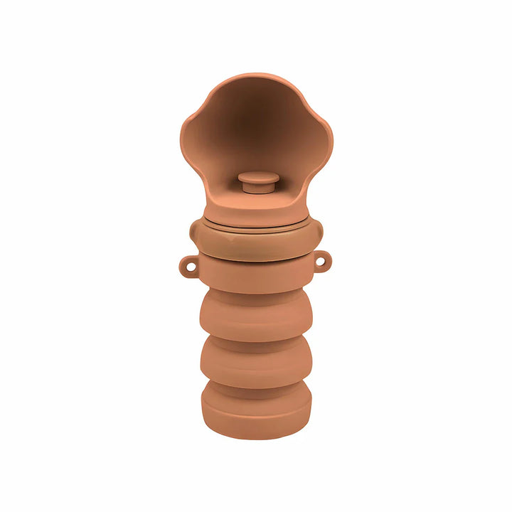 Leak-proof portable pet water bottle, 500ml, for easy dog hydration anywhere