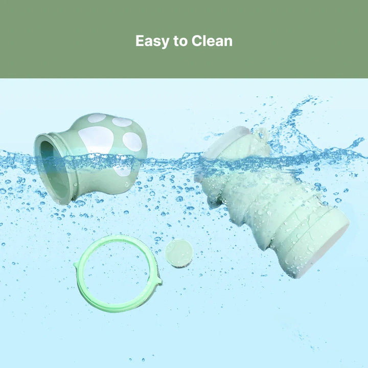 Leak-proof collapsible pet water bottle, 500ml, for active dogs and walks