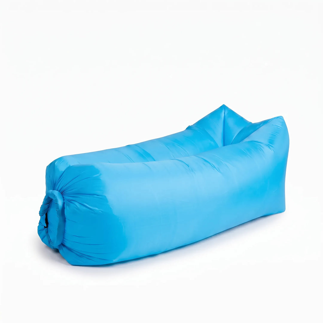 Stylish inflatable garden furniture, outdoor air sofa for patio relaxation & backyard comfort, quick setup.