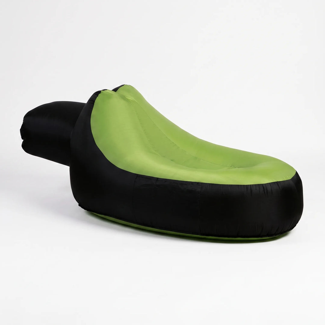 Comfortable inflatable sunlounger for backyard, patio, or poolside, offering effortless outdoor living.