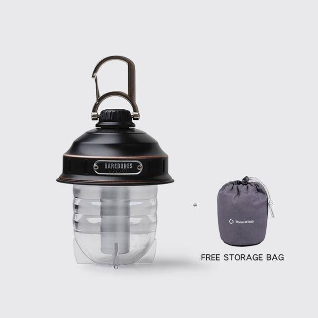 Camping beacon lantern, portable LED light for hiking, emergencies, and outdoor use