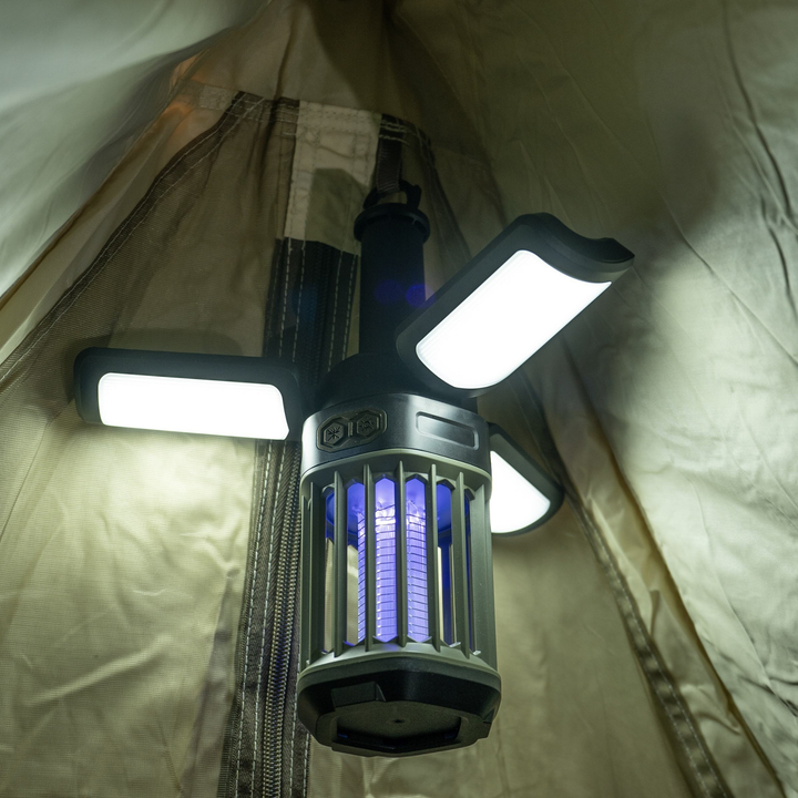 Versatile outdoor gear: anti-mosquito lantern providing both effective repellent and essential portable light.