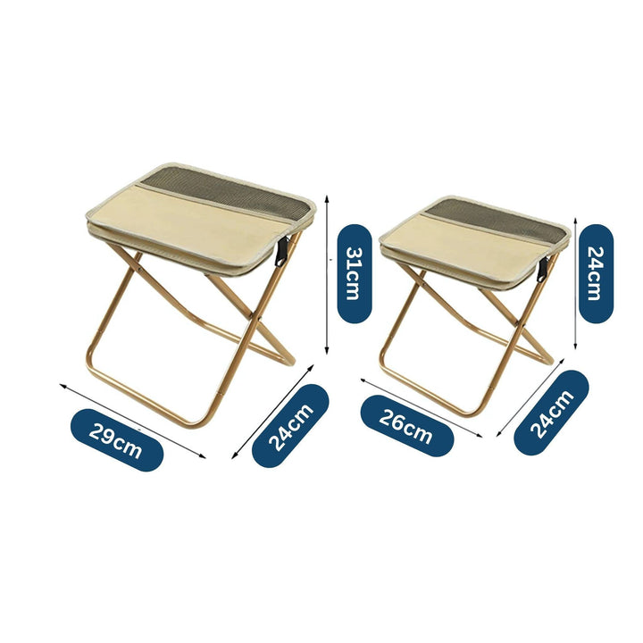 Comfortable outdoor picnic chair, folds down small with included carry bag.