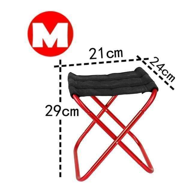 Camping folding chair; versatile for outdoor use, beach trips, and fishing excursions