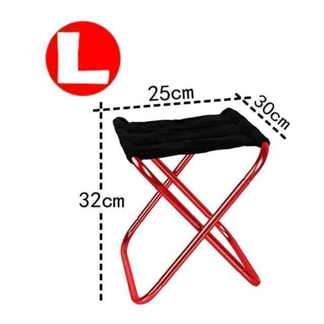 Lightweight portable outdoor chair; perfect for camping, beach, and fishing travel gear