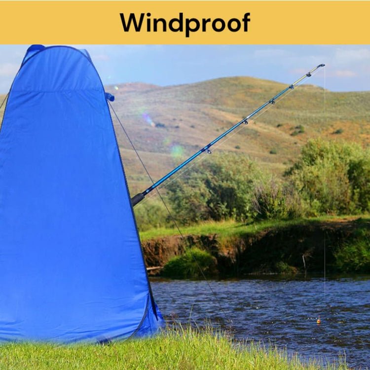 Unisex pop-up changing room tent for outdoor privacy & shower use, fishing