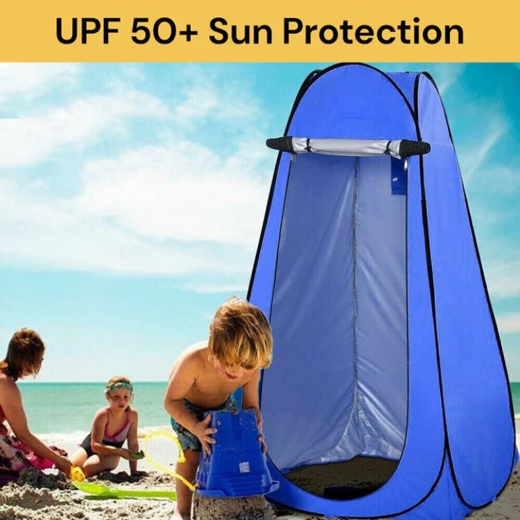 Outdoor pop-up privacy tent for changing clothes, showering, fishing