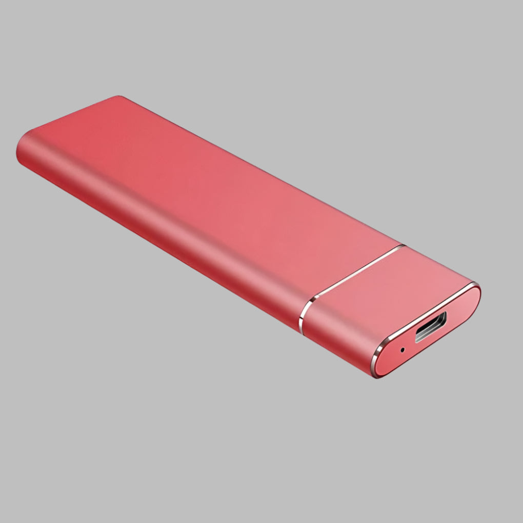Unisex portable external SSD drive. Fast data transfer & secure storage solution. Universal compatibility for all devices.